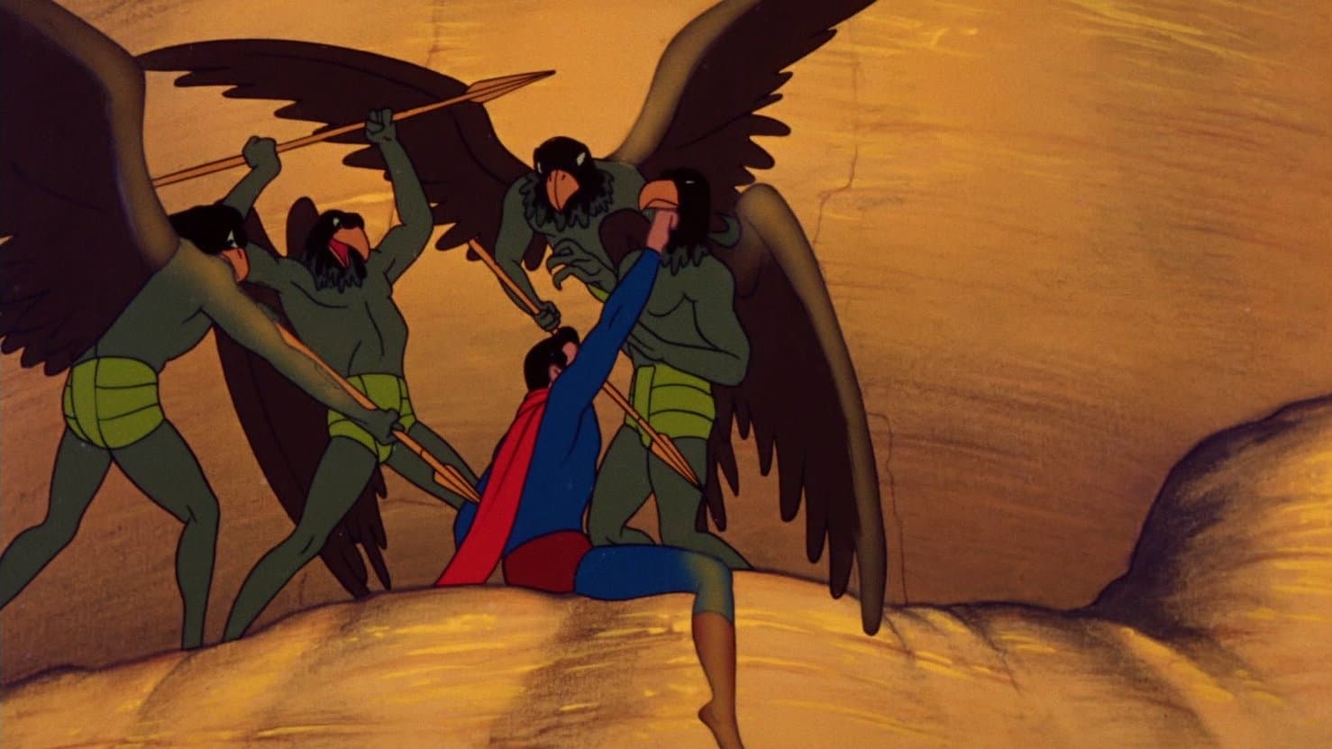 The Underground World backdrop