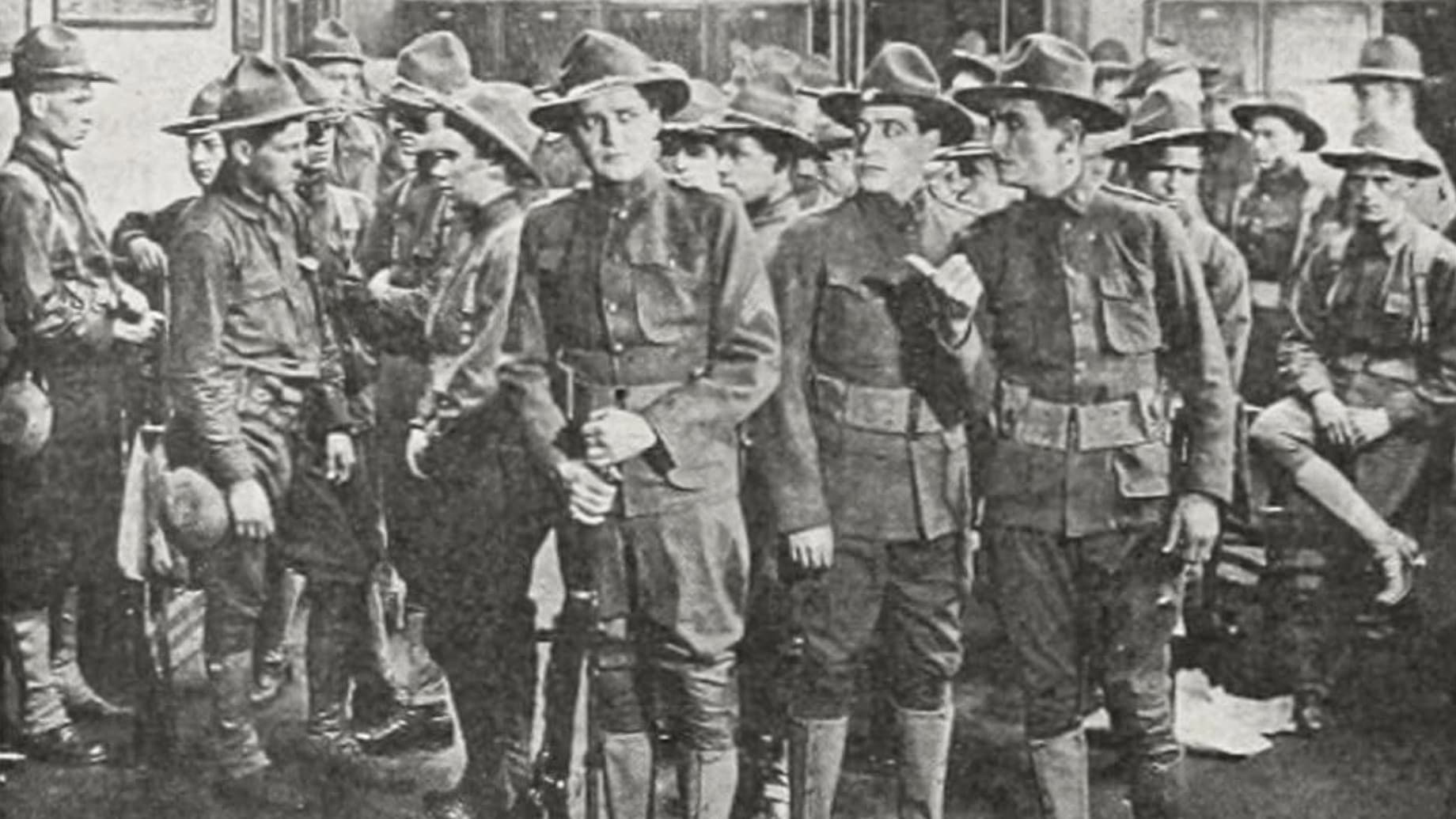 The Man Who Was Afraid backdrop