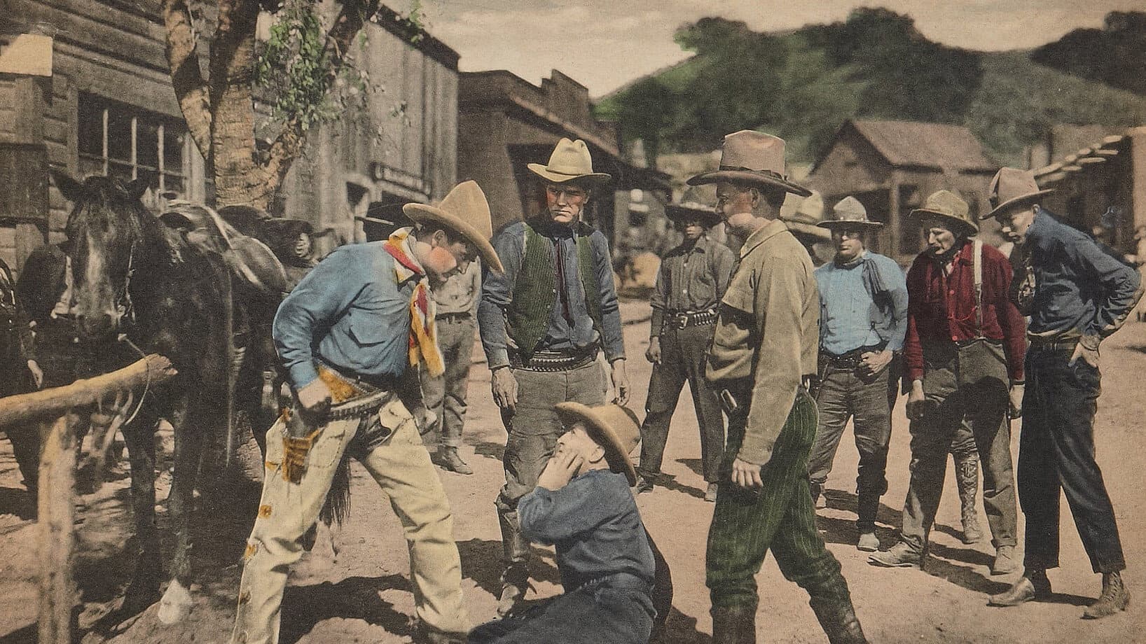 Fightin' Mad backdrop