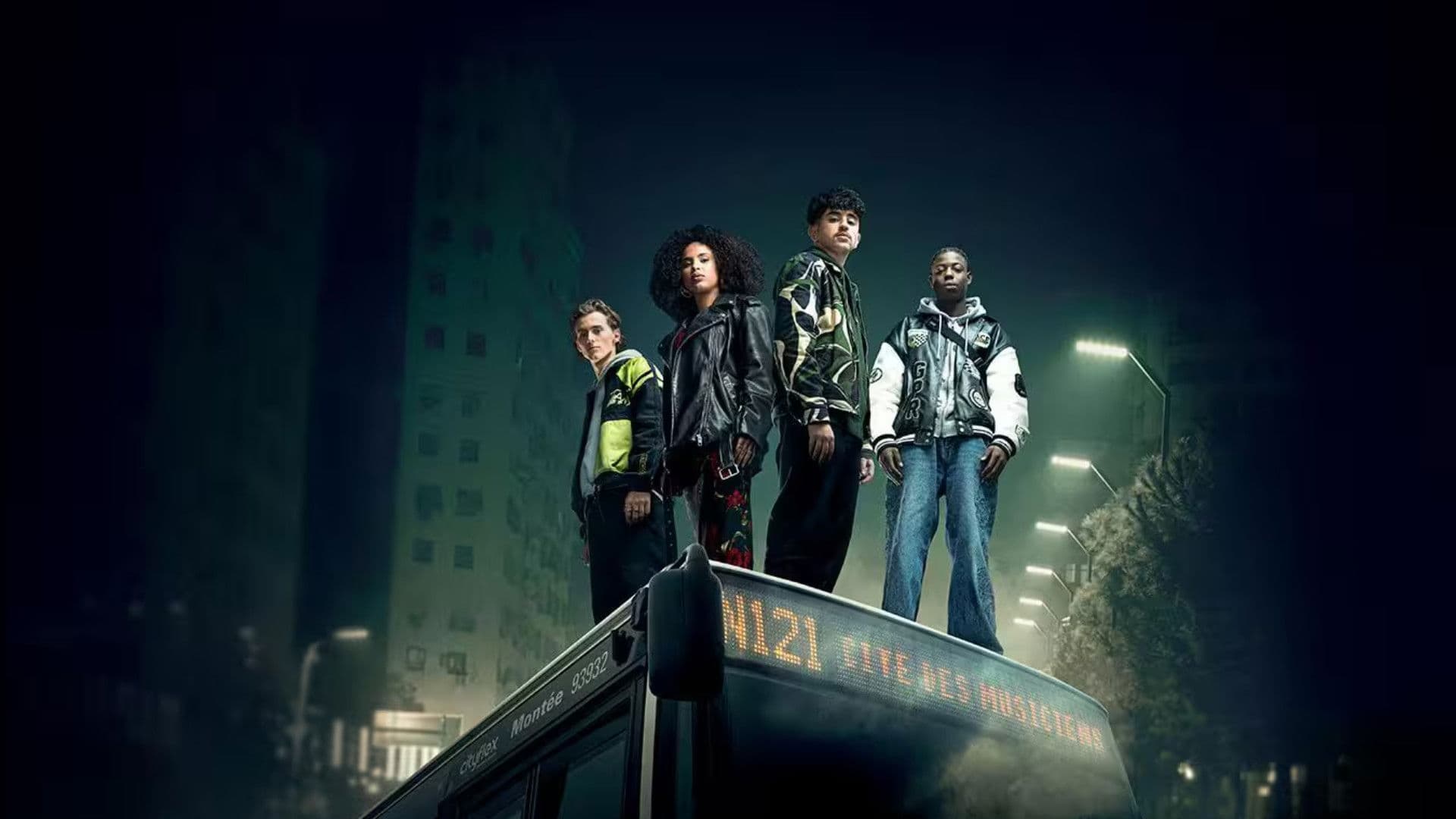 N121 Bus de nuit backdrop