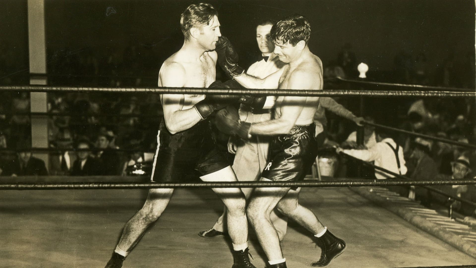 The Leather Pushers backdrop