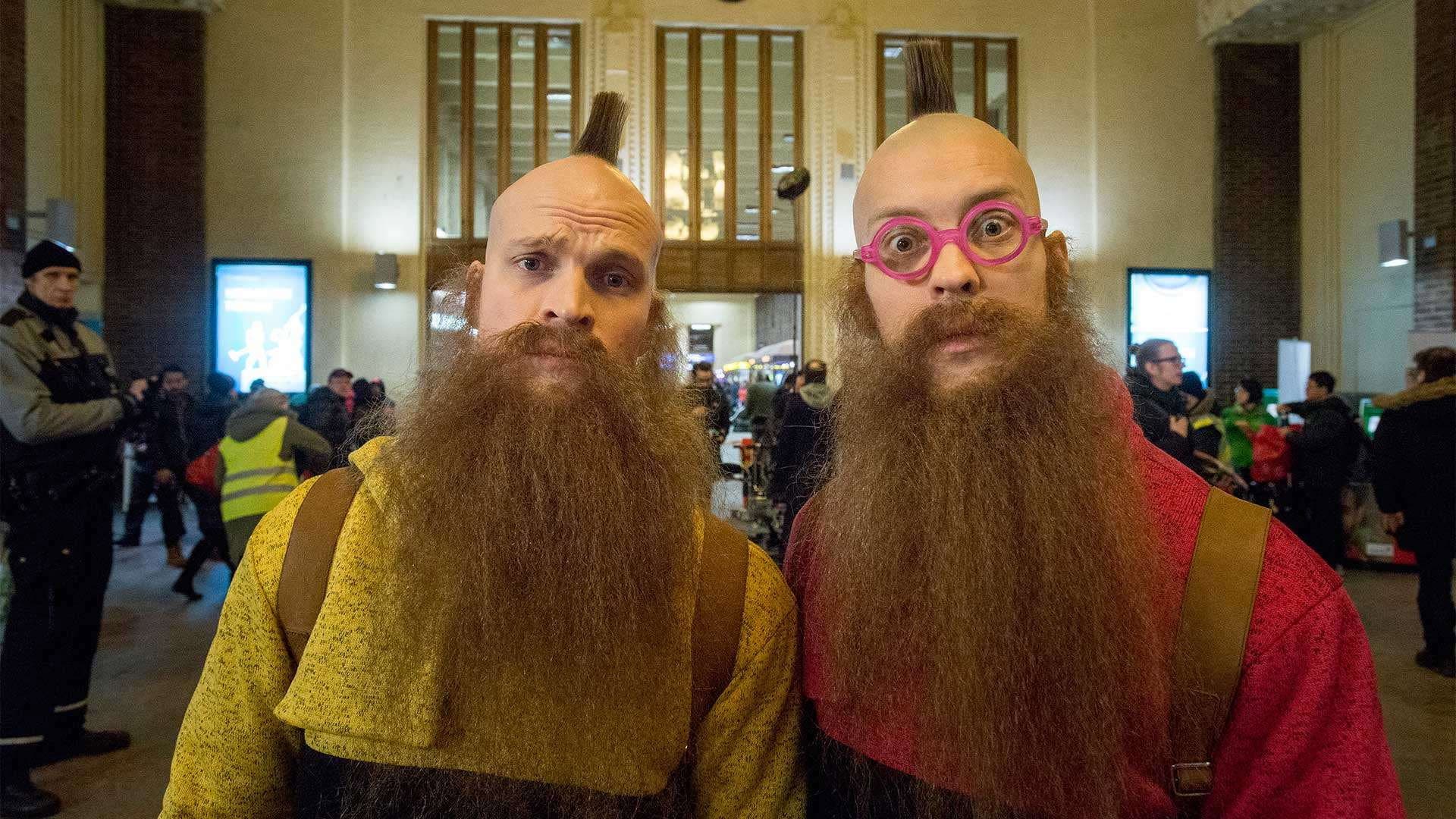 Tatu and Patu: An Oddsville Christmas backdrop