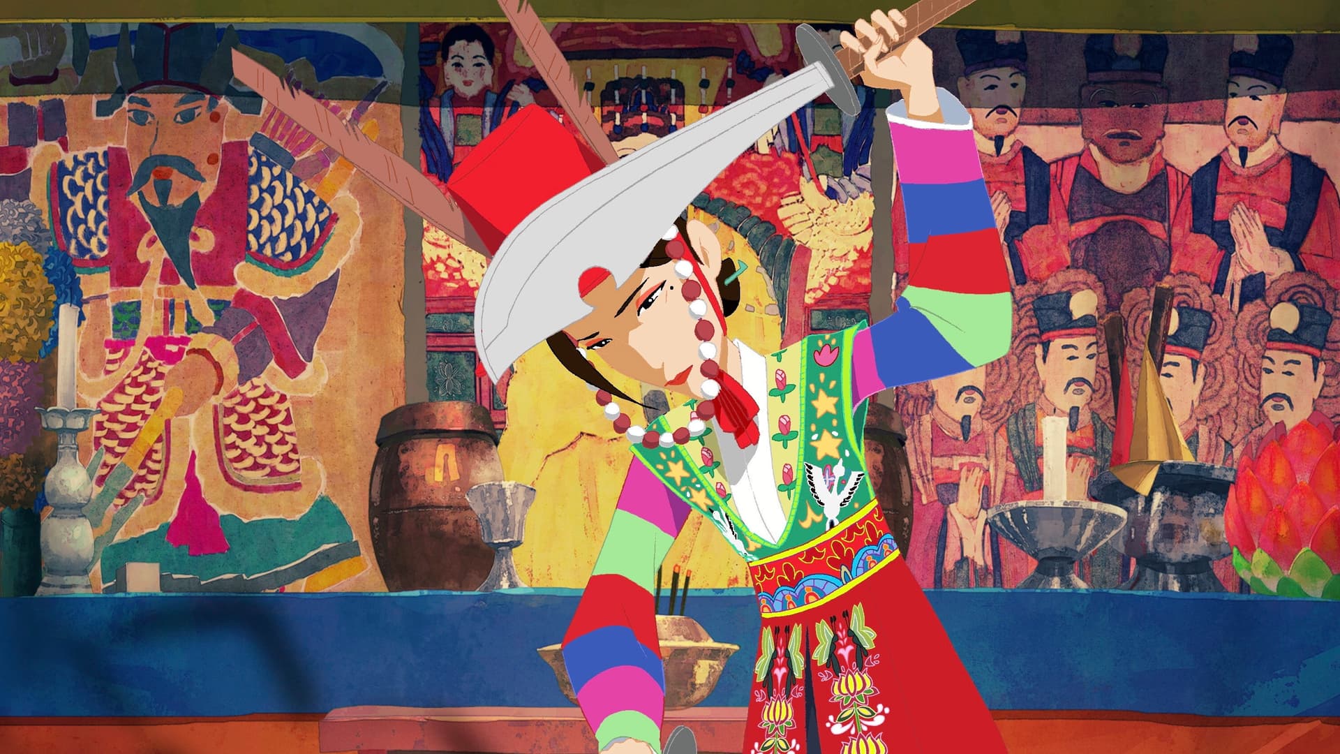 The Shaman Sorceress backdrop