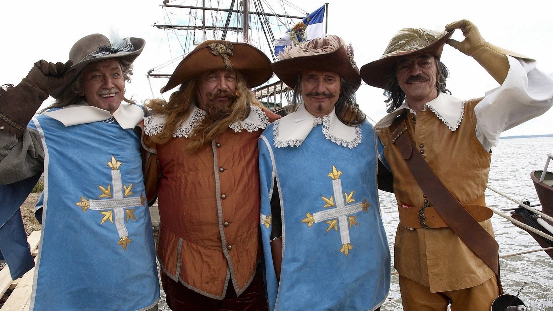 The Return of Musketeers or the Treasure of Cardinal Mazarini backdrop