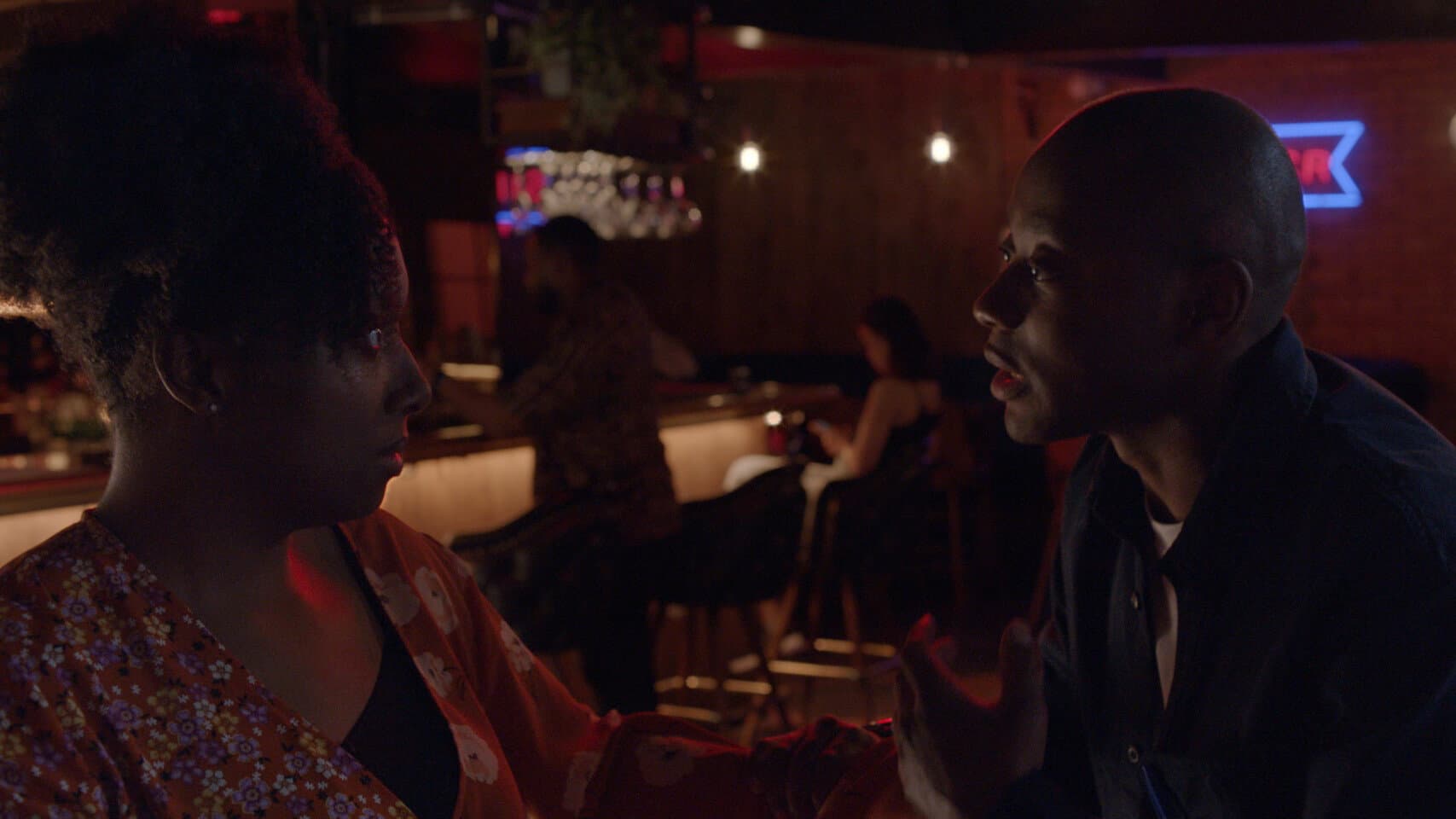 The First Time I Never Met You backdrop