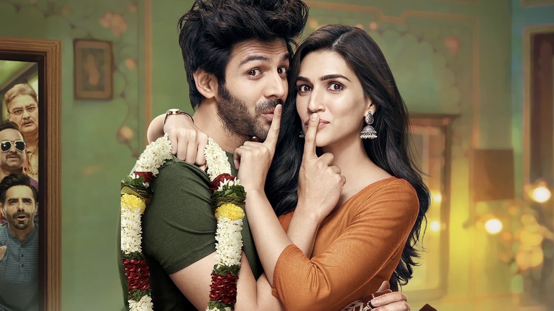 Luka Chuppi backdrop