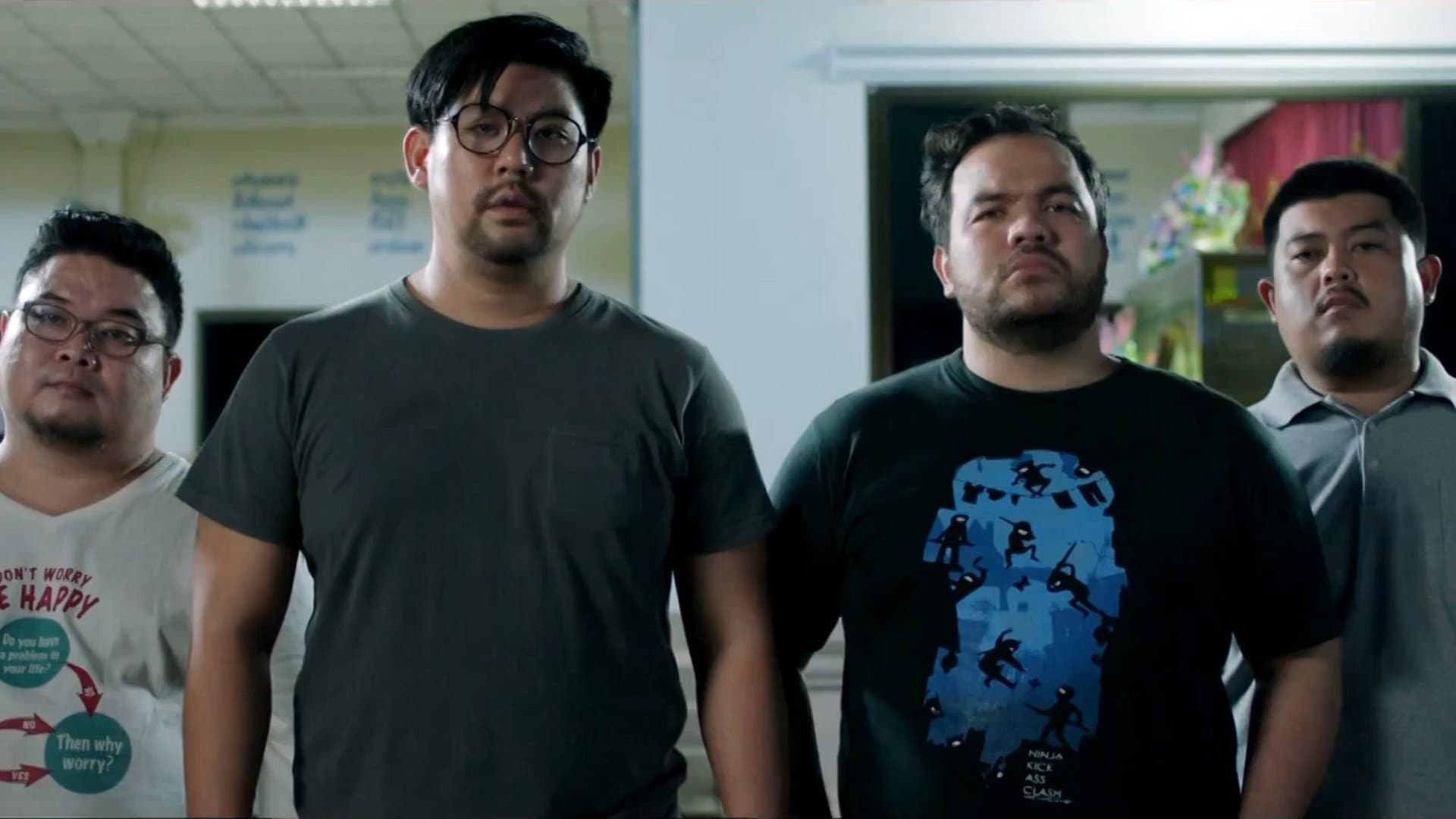 Oversize Cops backdrop