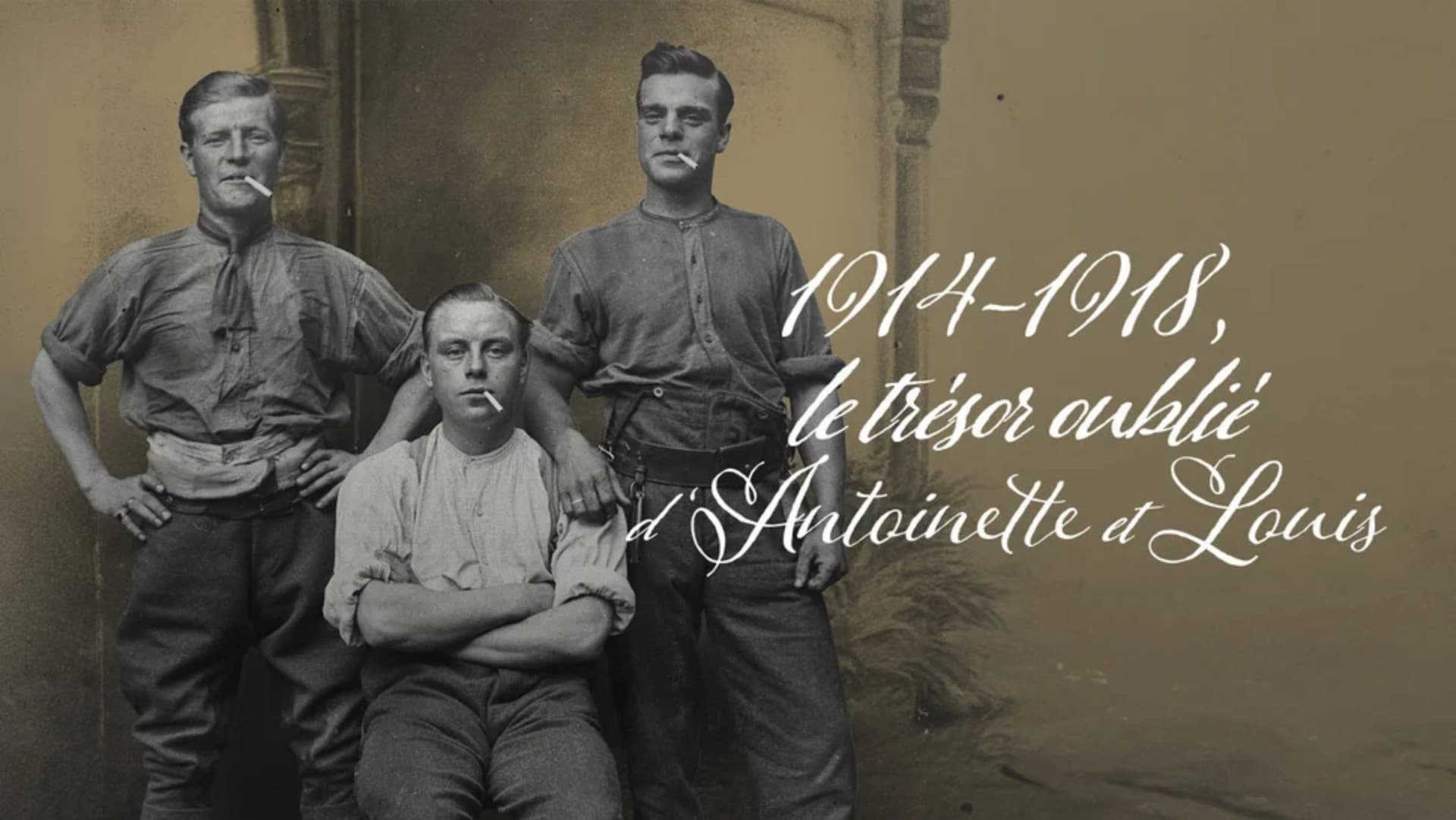 1914-1918, le trésor oublié d'Antoinette et Louis backdrop