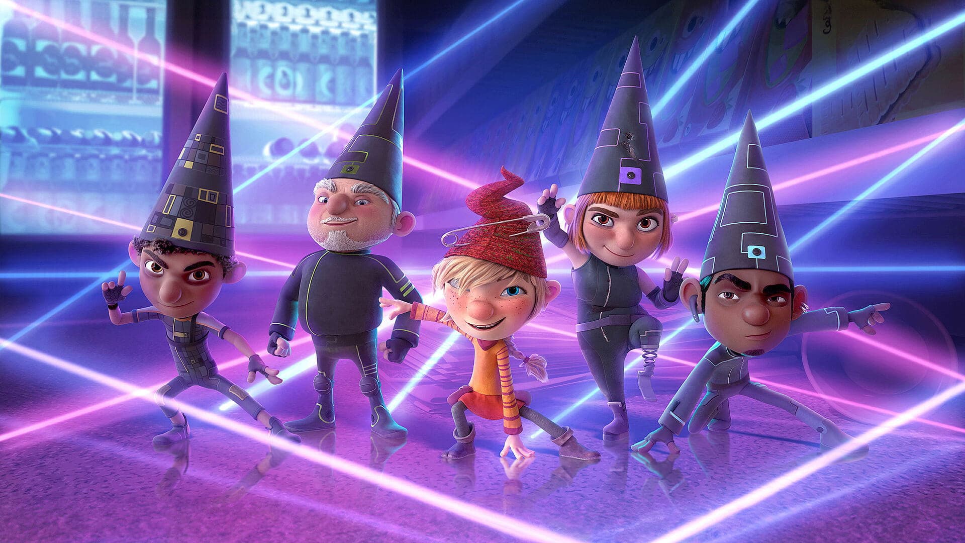 The Super Elfkins backdrop