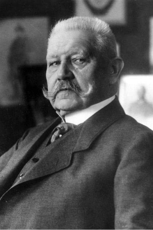 Paul von Hindenburg profile