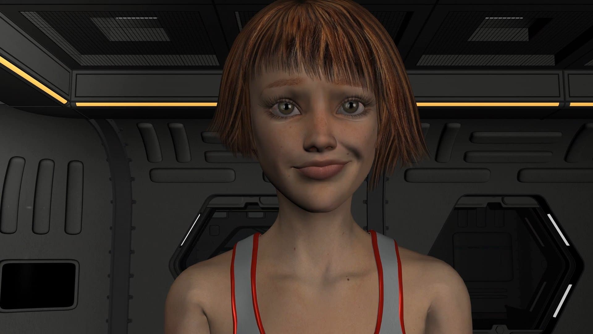 The Misty Green Sky backdrop