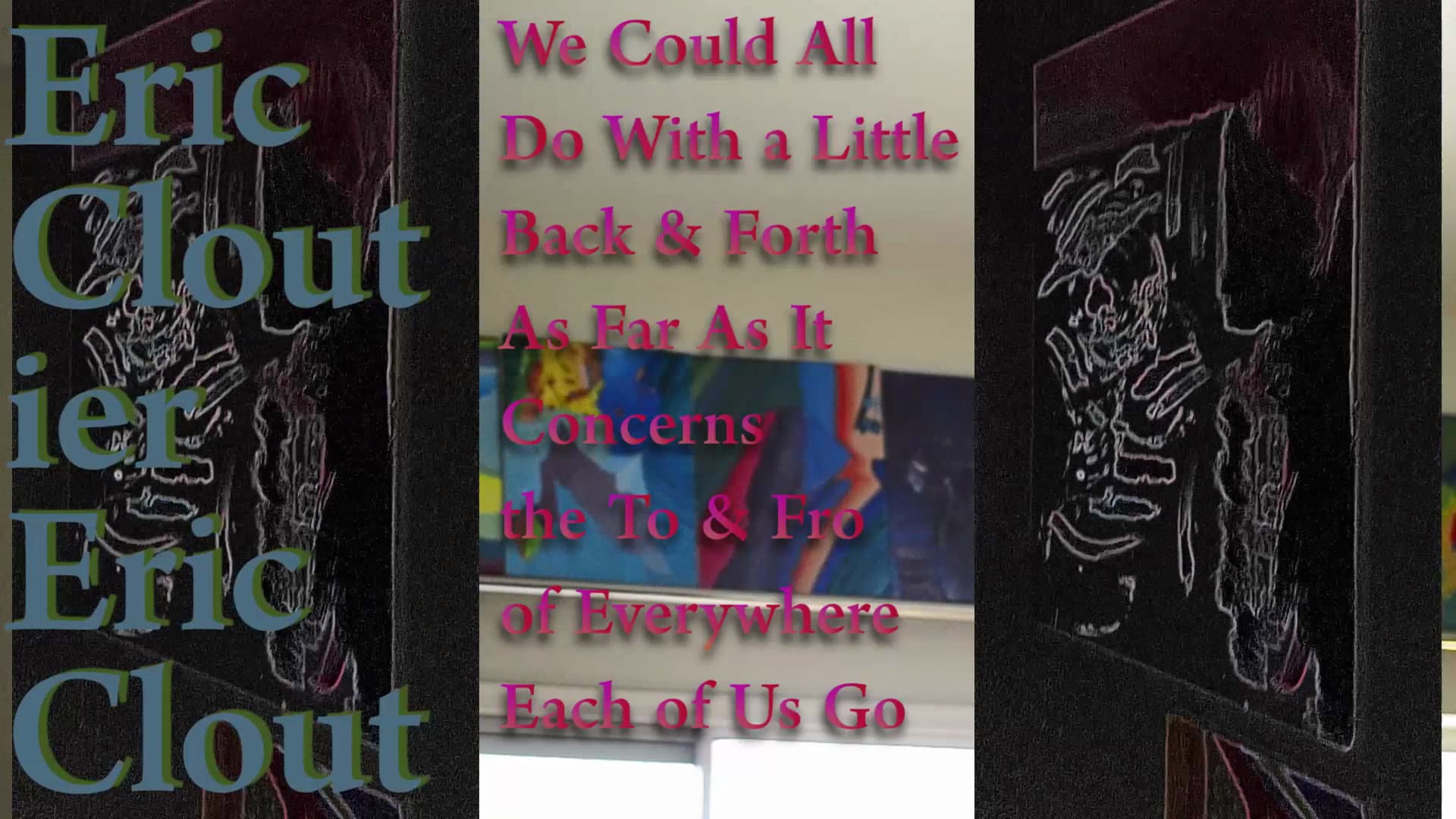 We Could All Do With a Little Back & Forth As Far As It Concerns the To & Fro of Everywhere Each of Us Go backdrop