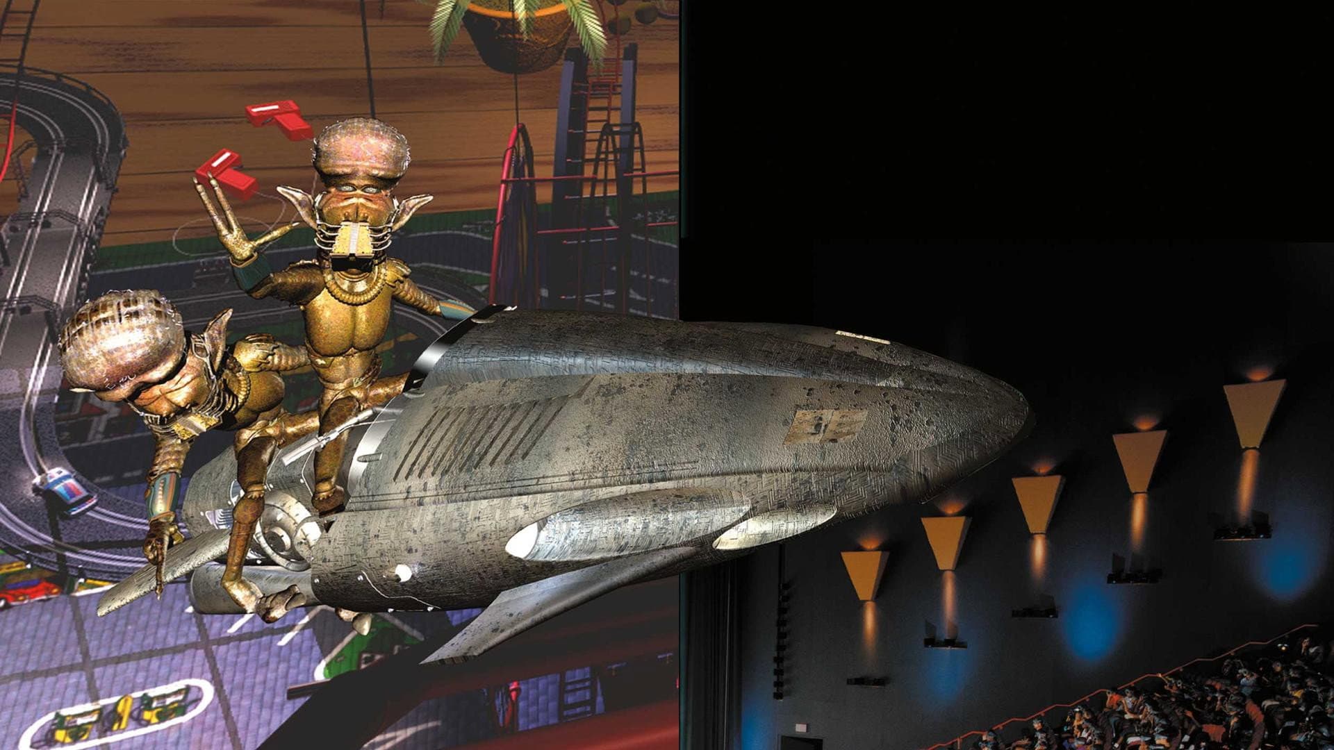 Alien Adventure backdrop