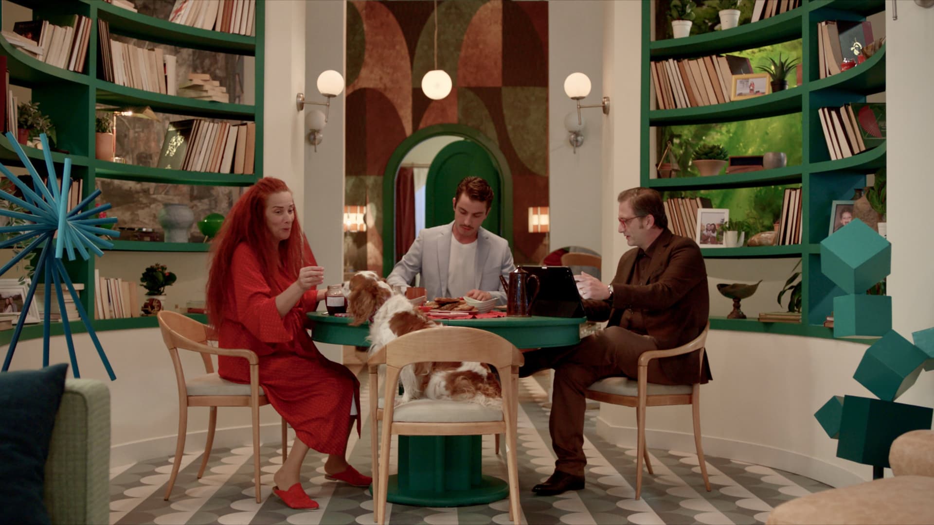 The House with No Address backdrop