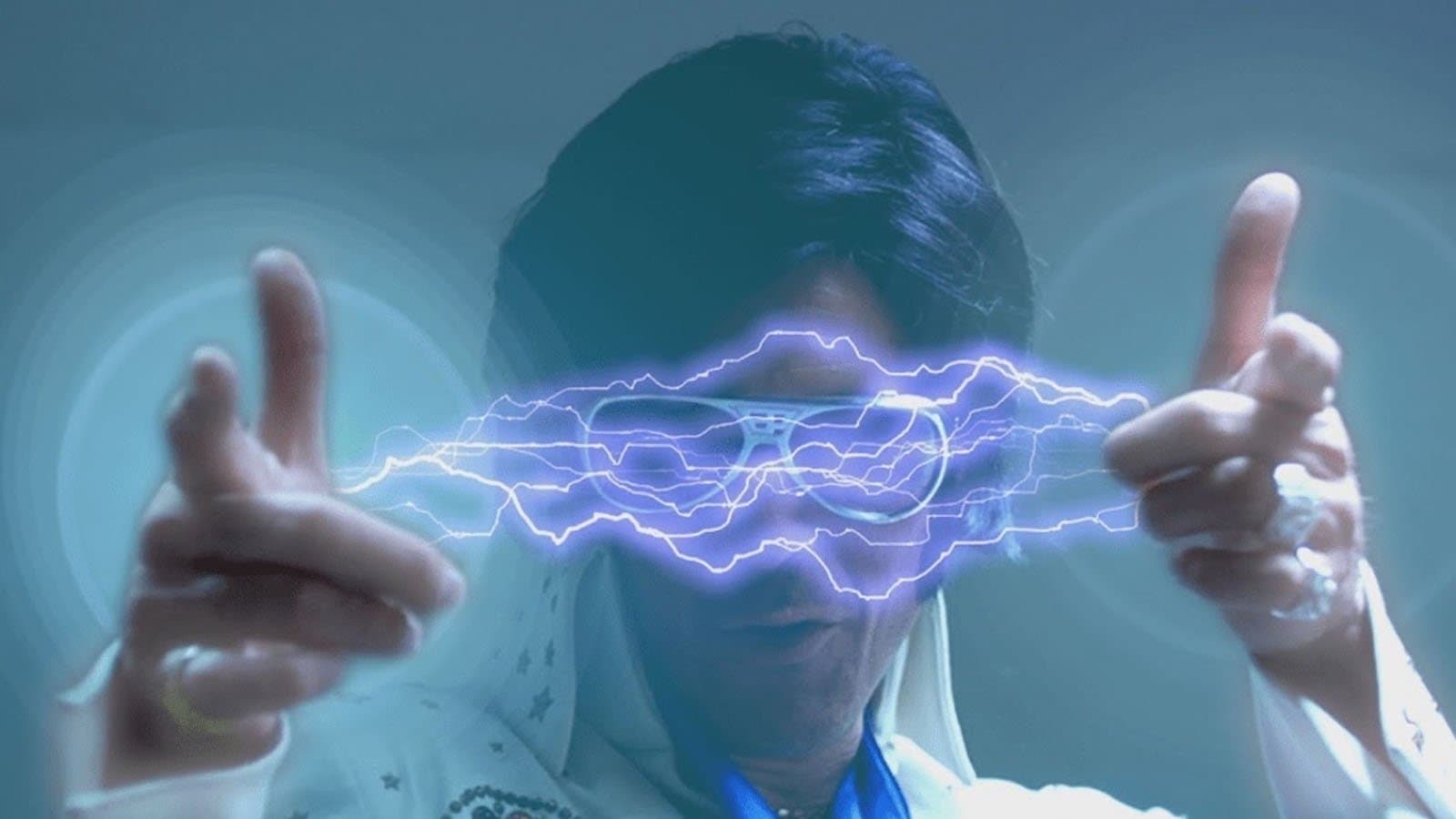 Elvis from Outer Space backdrop