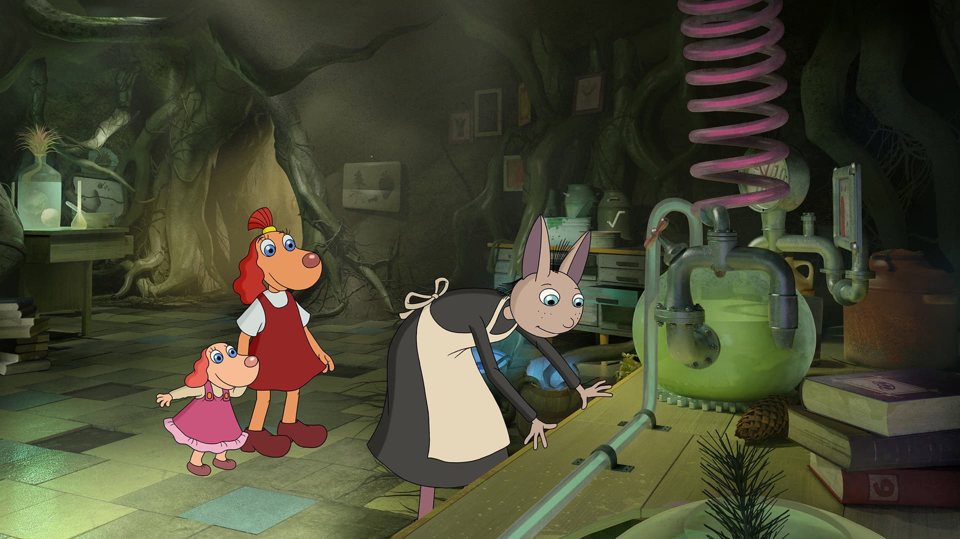 Lotte and the Lost Dragons backdrop