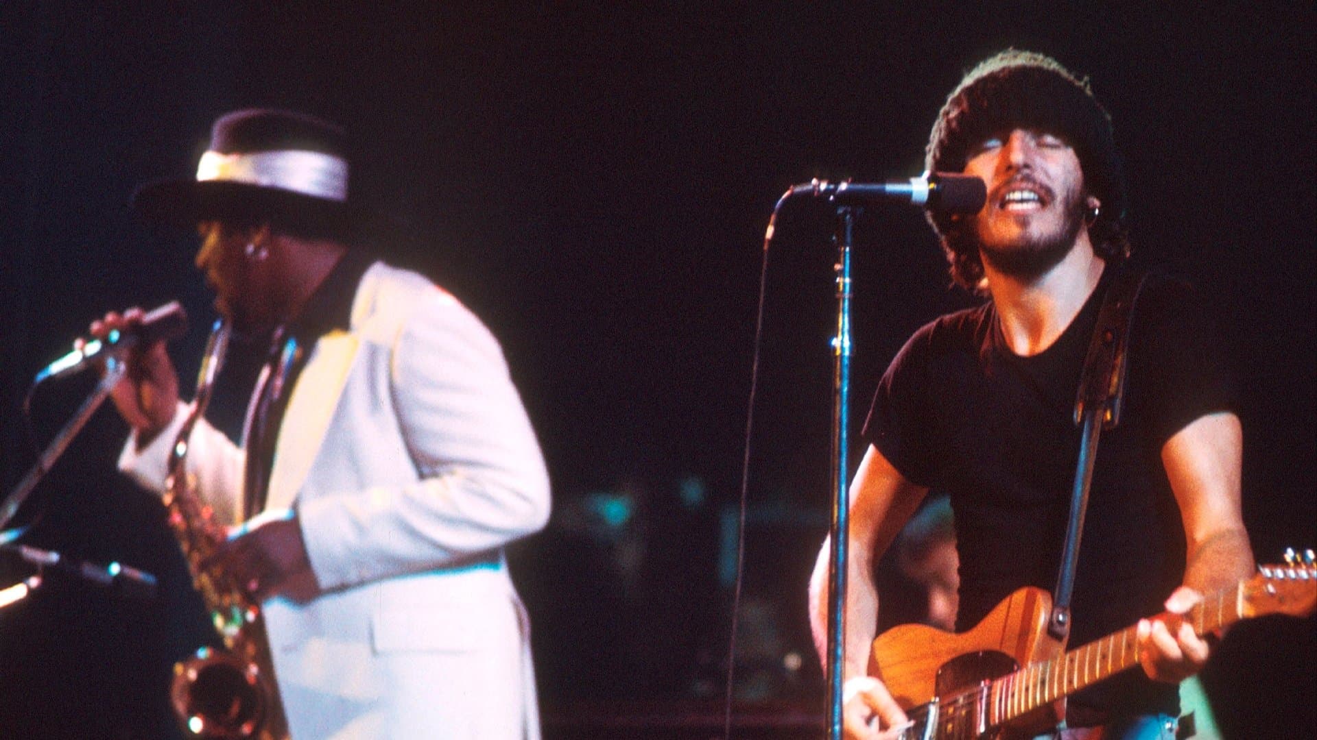 Bruce Springsteen & The E Street Band : Hammersmith Odeon, London '75 backdrop