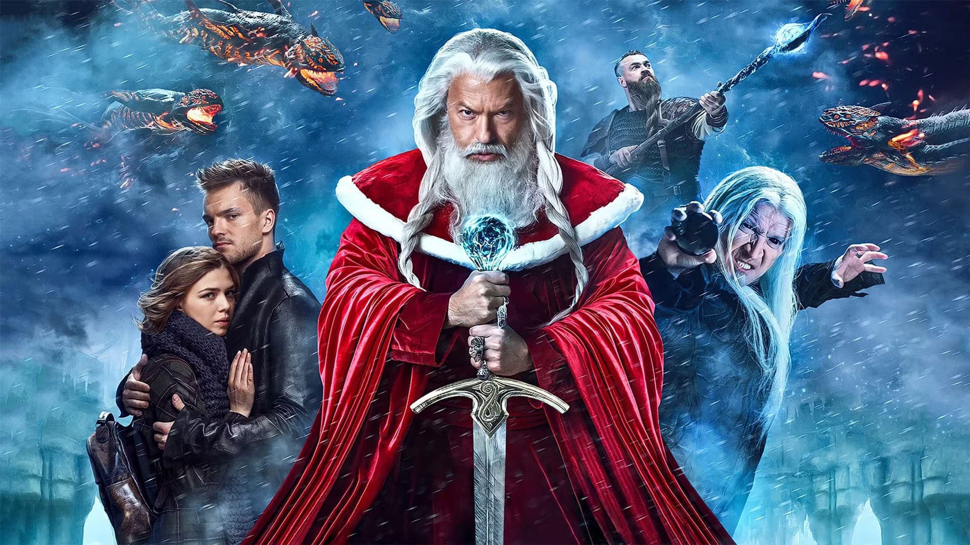 Santa Claus. Battle of Mages backdrop