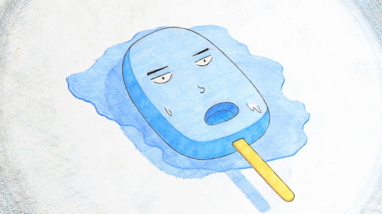 Mourning Ice Pop backdrop