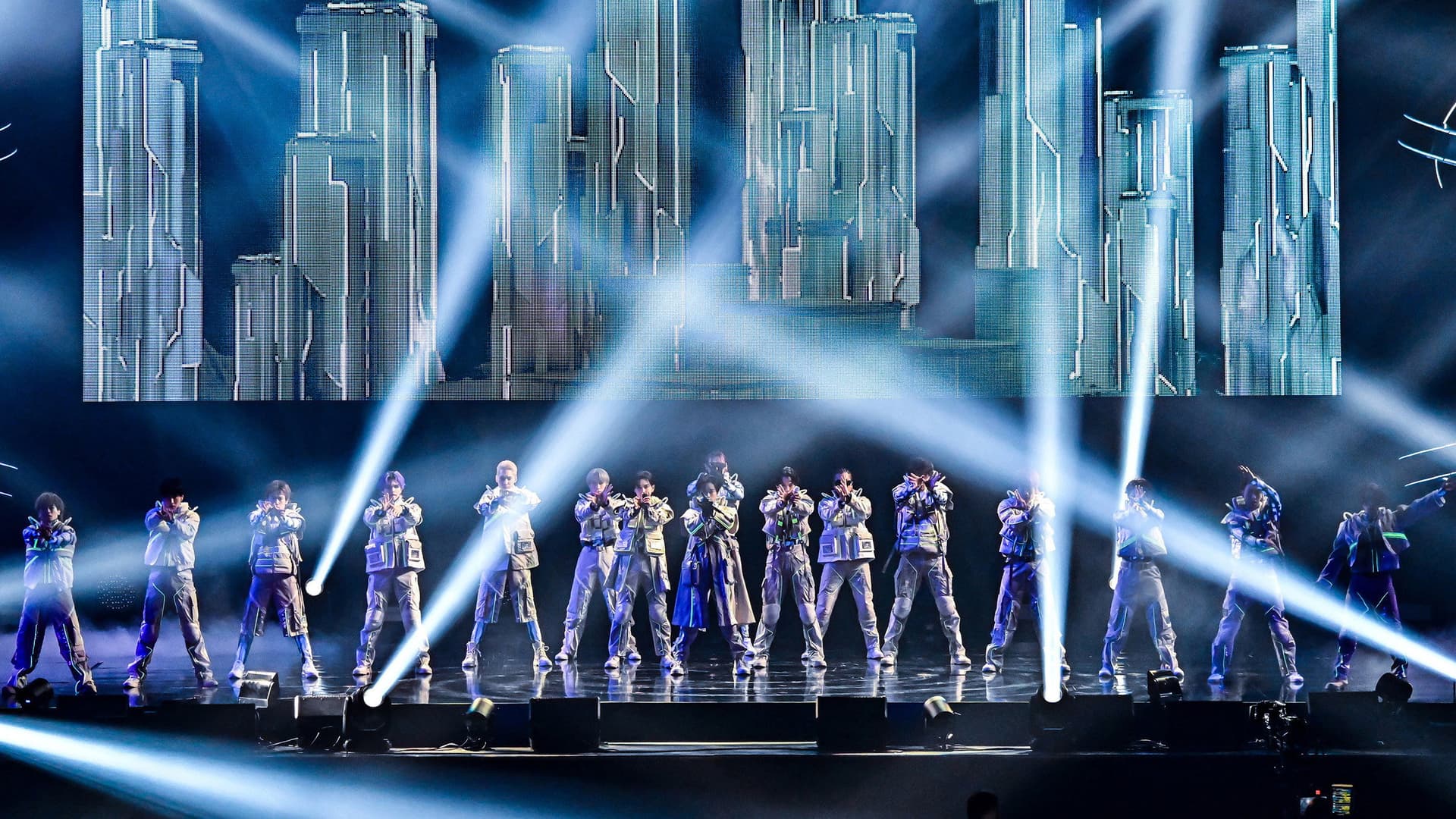 THE RAMPAGE LIVE TOUR 2024 CyberHelix backdrop