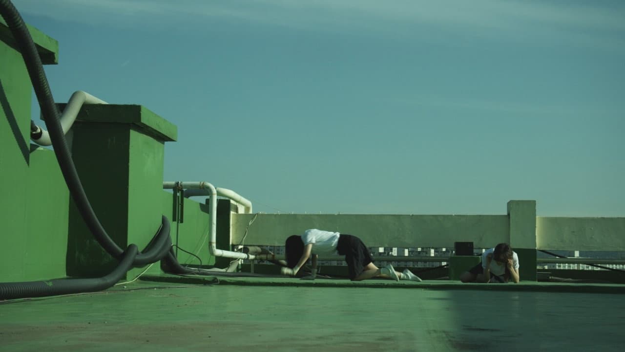 Superpower Girl backdrop