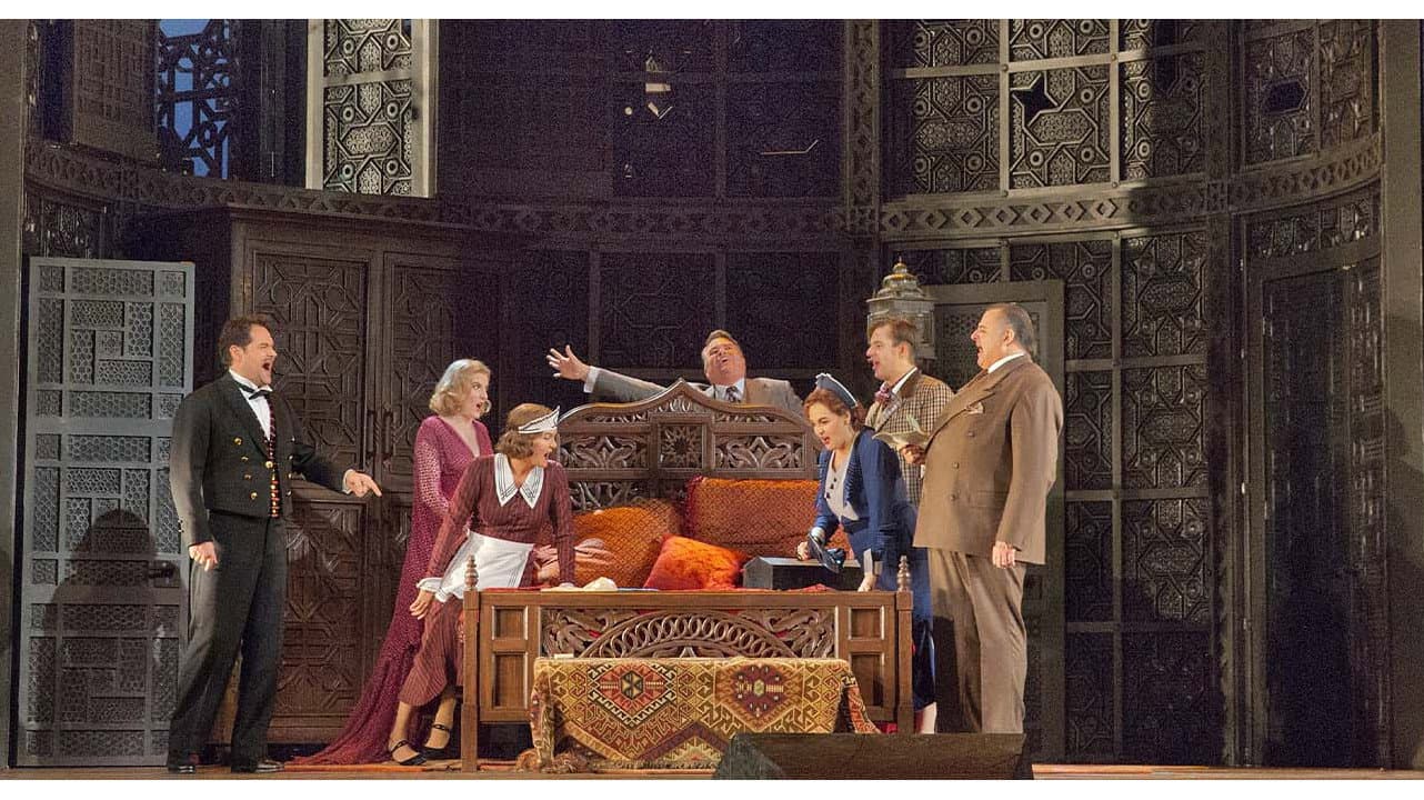 The Metropolitan Opera: The Marriage of Figaro backdrop