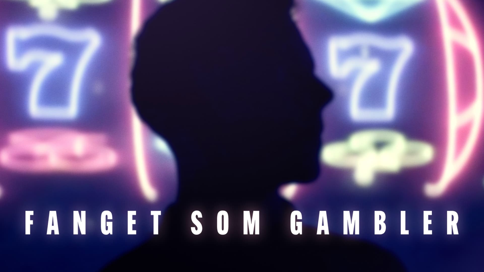 Fanget som gambler backdrop