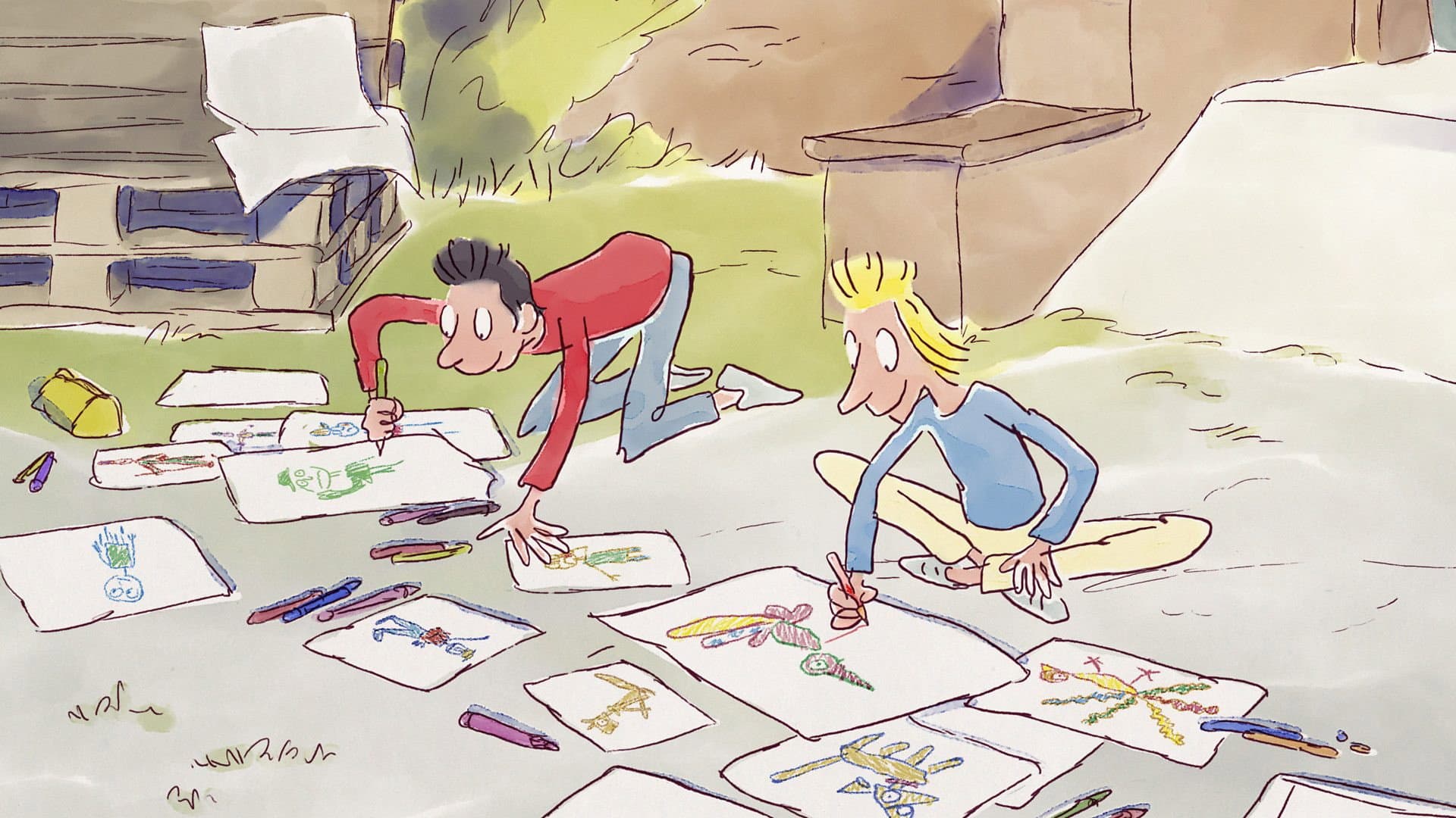 Angel Pavement backdrop