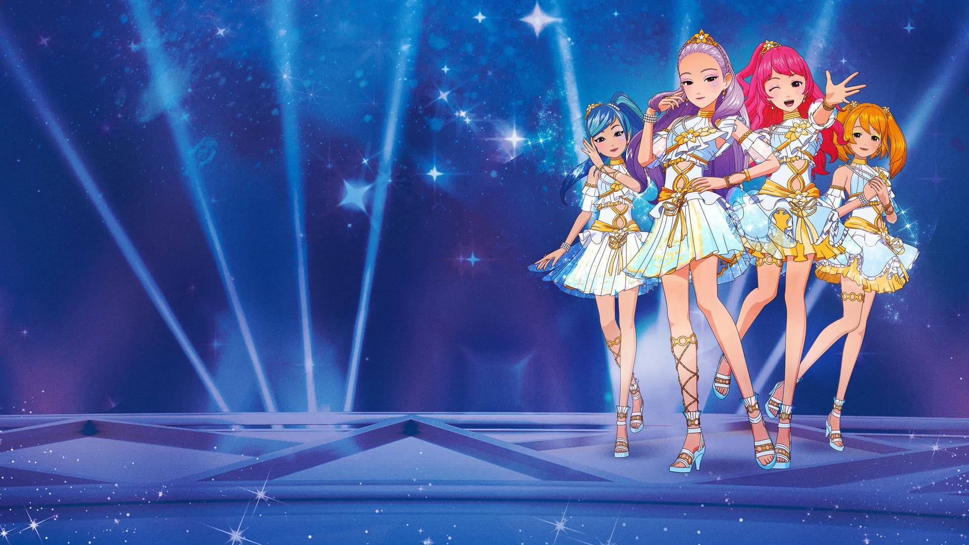 Shining Star: The Birth of New Luna-Queen backdrop