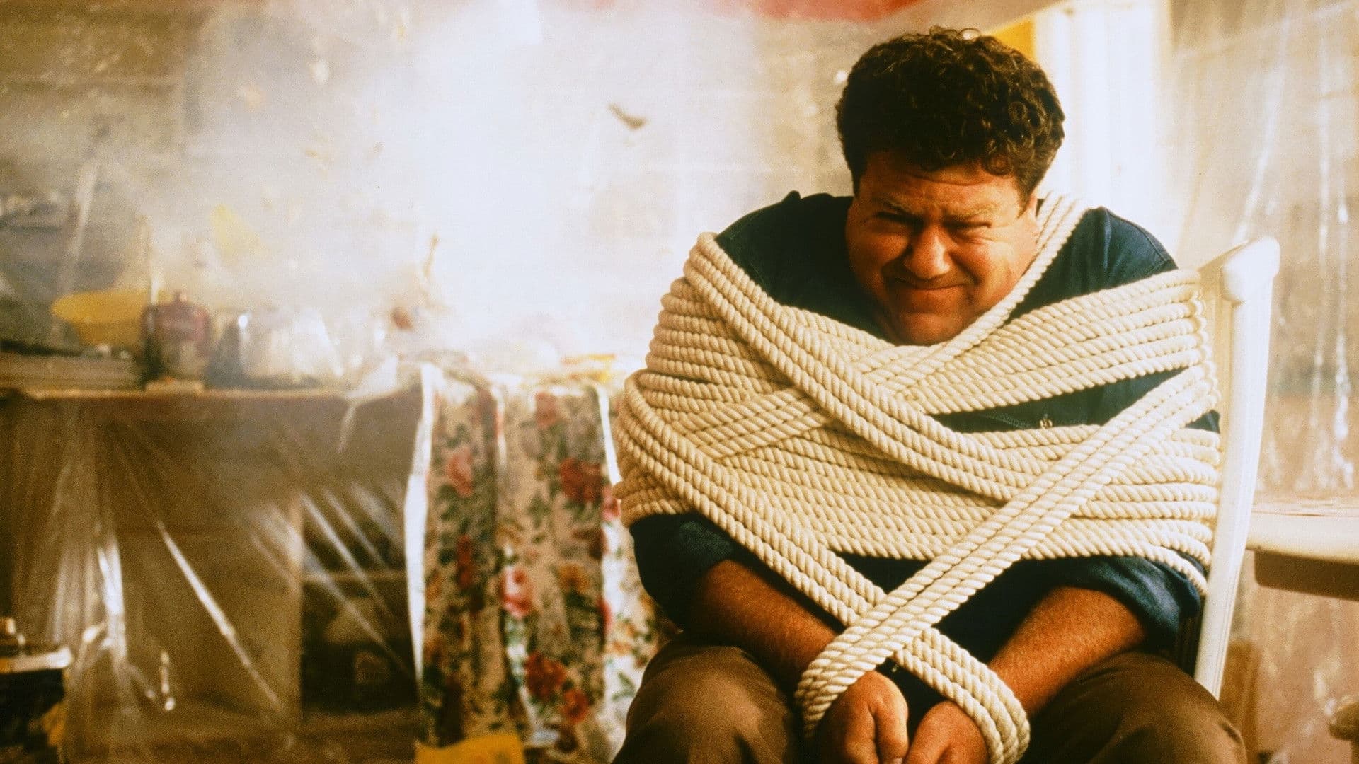 Hostage for a Day backdrop