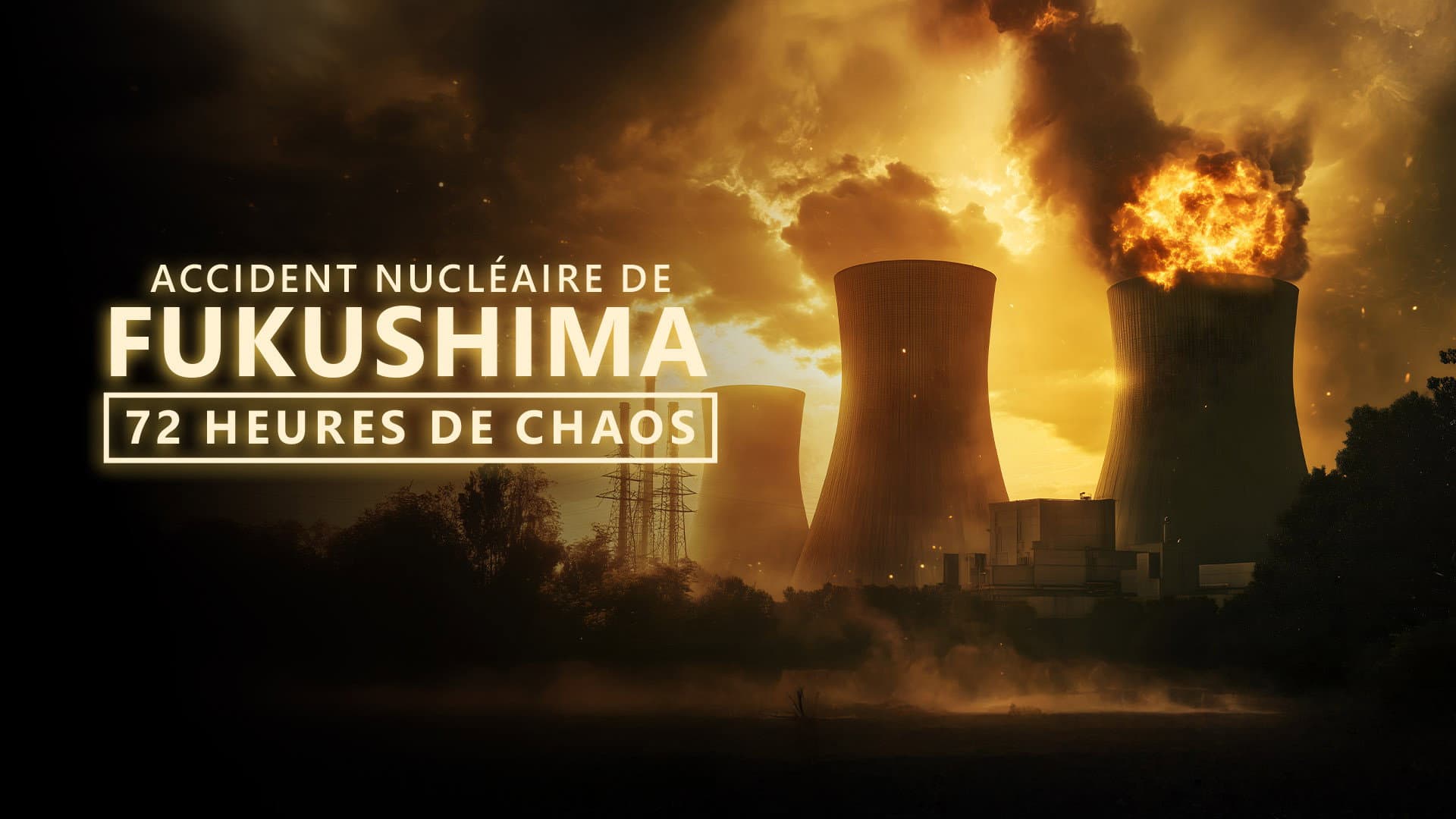 Accident nucléaire de Fukushima : 72 heures de chaos backdrop