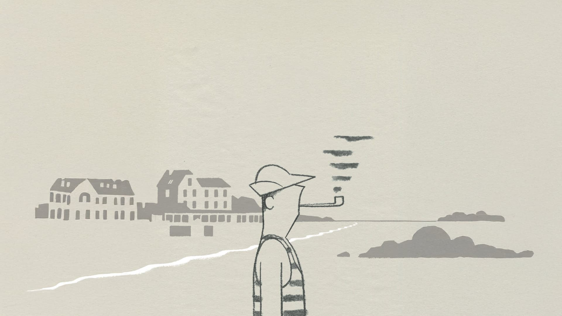 Monsieur Hulot's Holiday backdrop