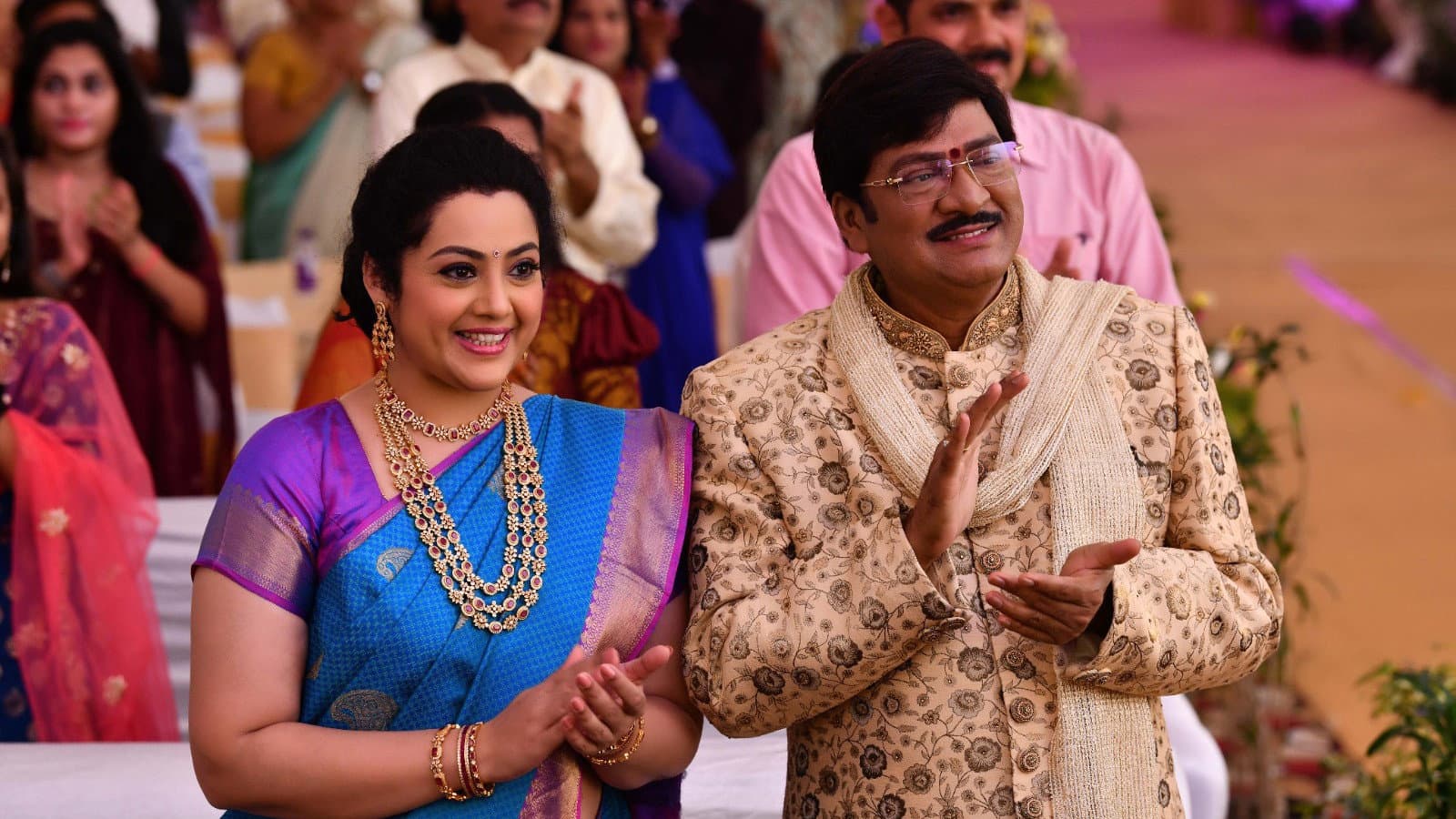 Organic Mama Hybrid Alludu backdrop