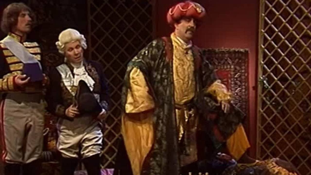 Soldier and Emir backdrop