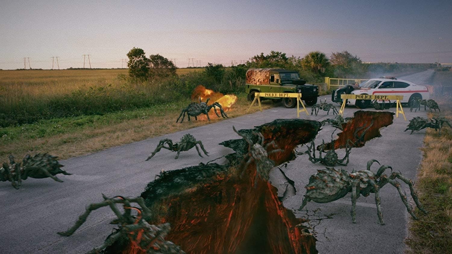 2 Lava 2 Lantula! backdrop