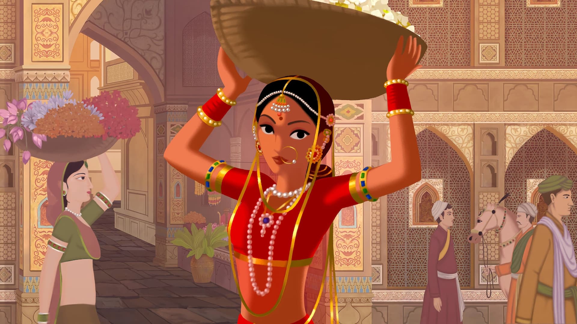 Bombay Rose backdrop