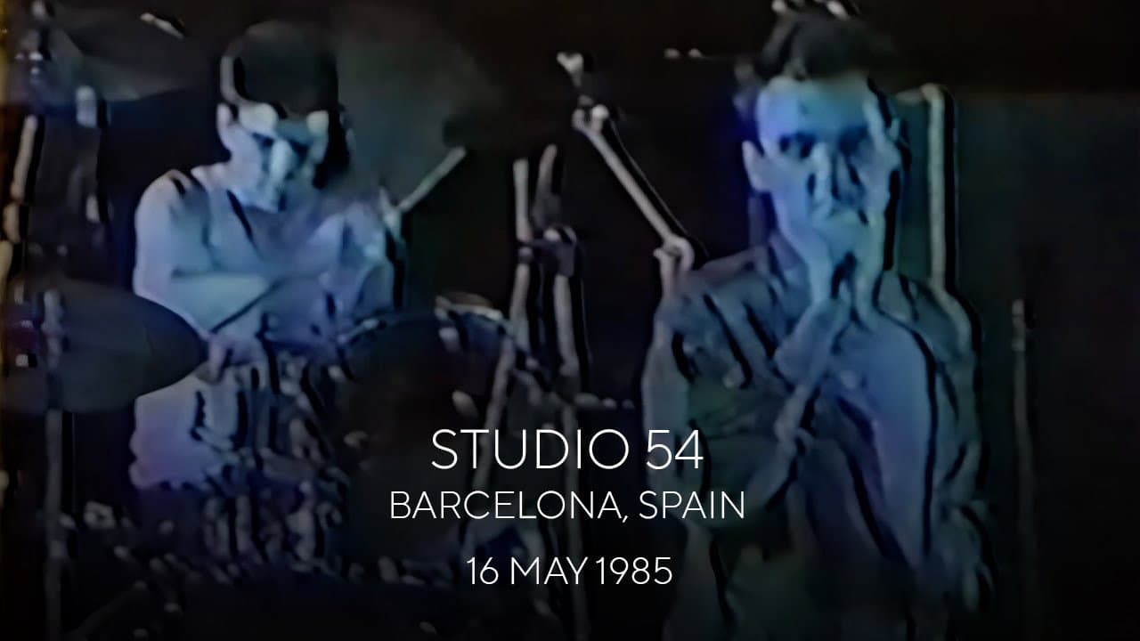 The Smiths: Studio 54 In Barcelona backdrop