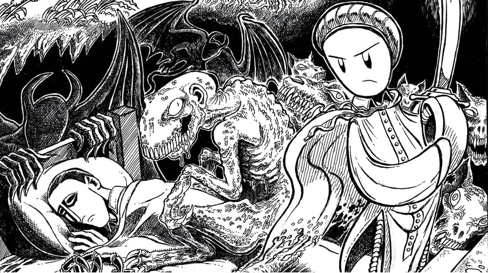 The Dream-Quest of Unknown Kadath backdrop