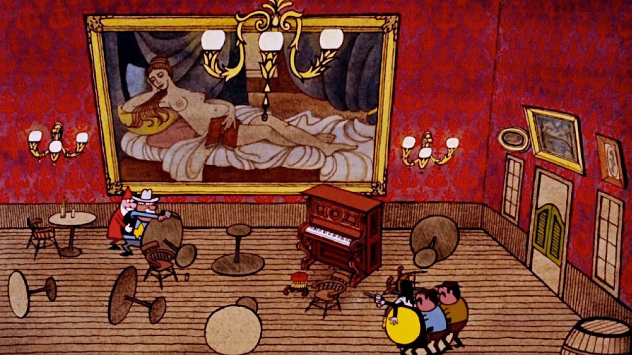 The Great Toy Robbery backdrop