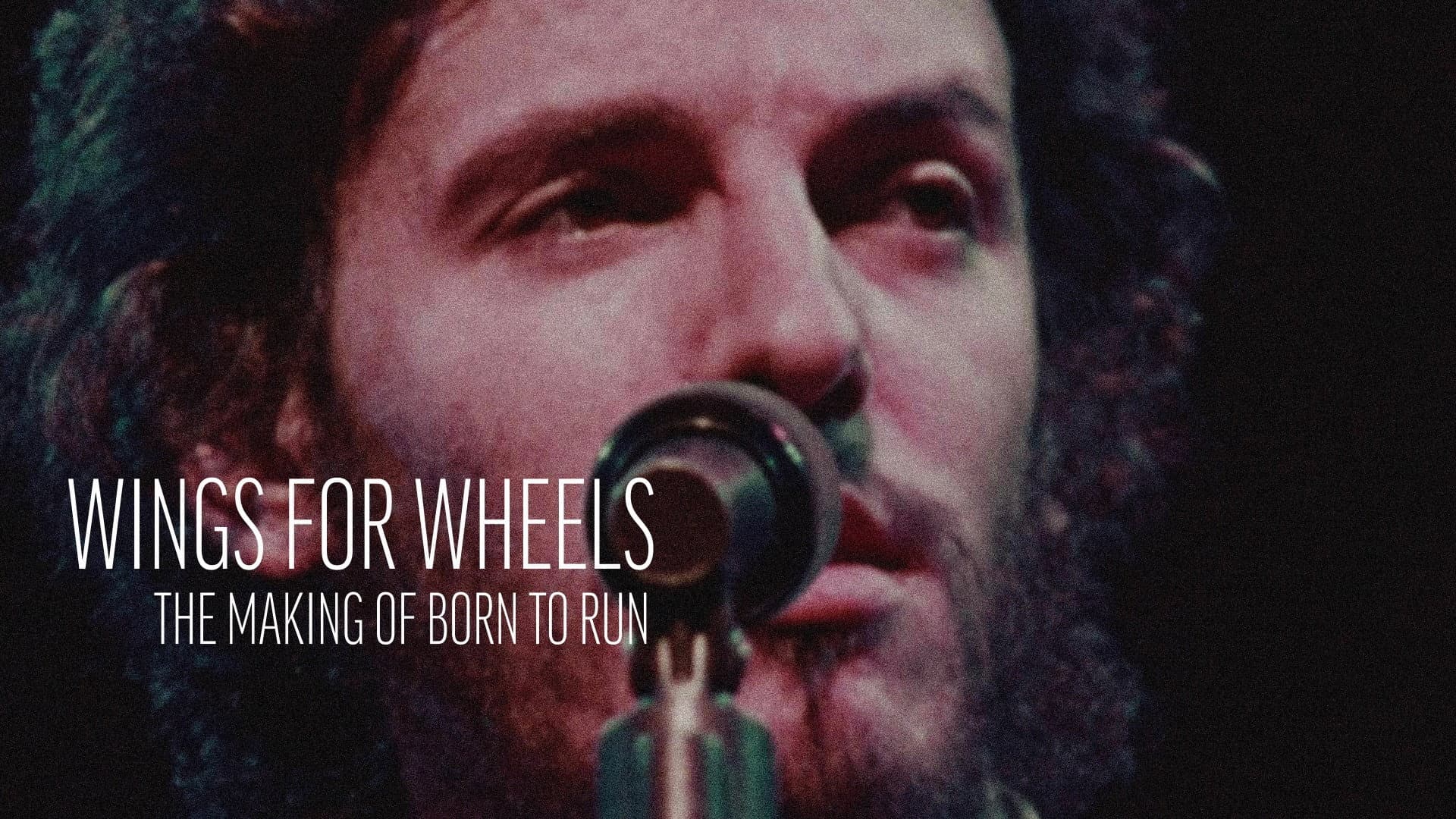 Wings for Wheels: The Making of 'Born to Run' backdrop