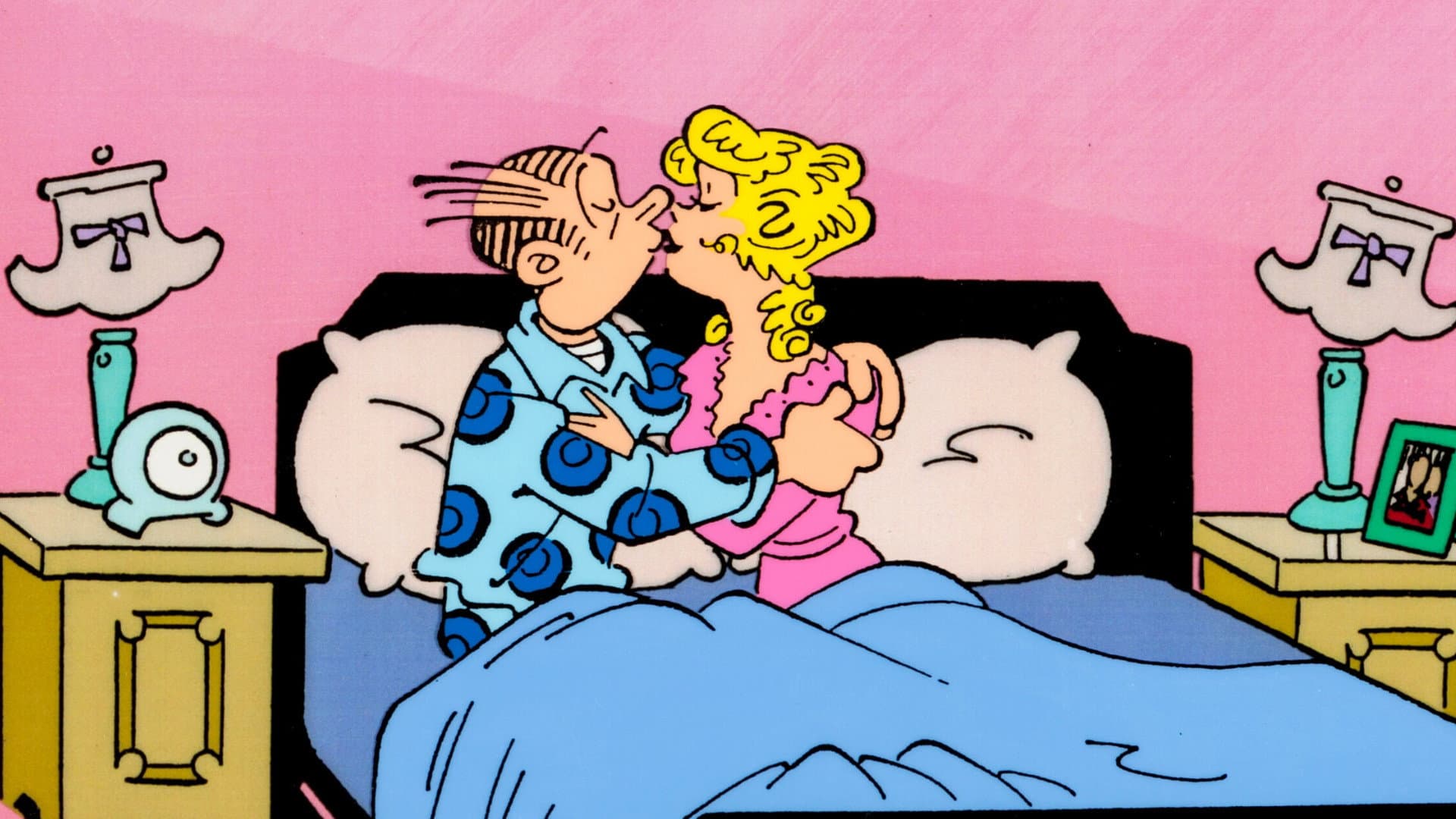 Blondie & Dagwood: Second Wedding Workout backdrop