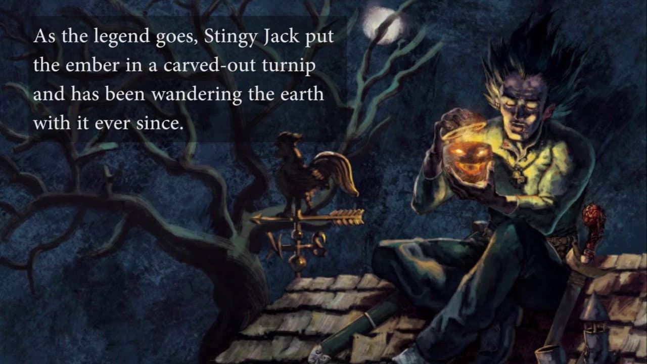Stingy Jack backdrop