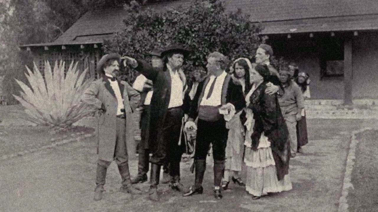 In Old California When the Gringos Came backdrop