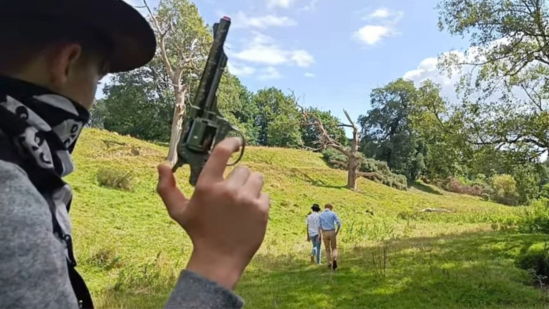 The Mild East backdrop