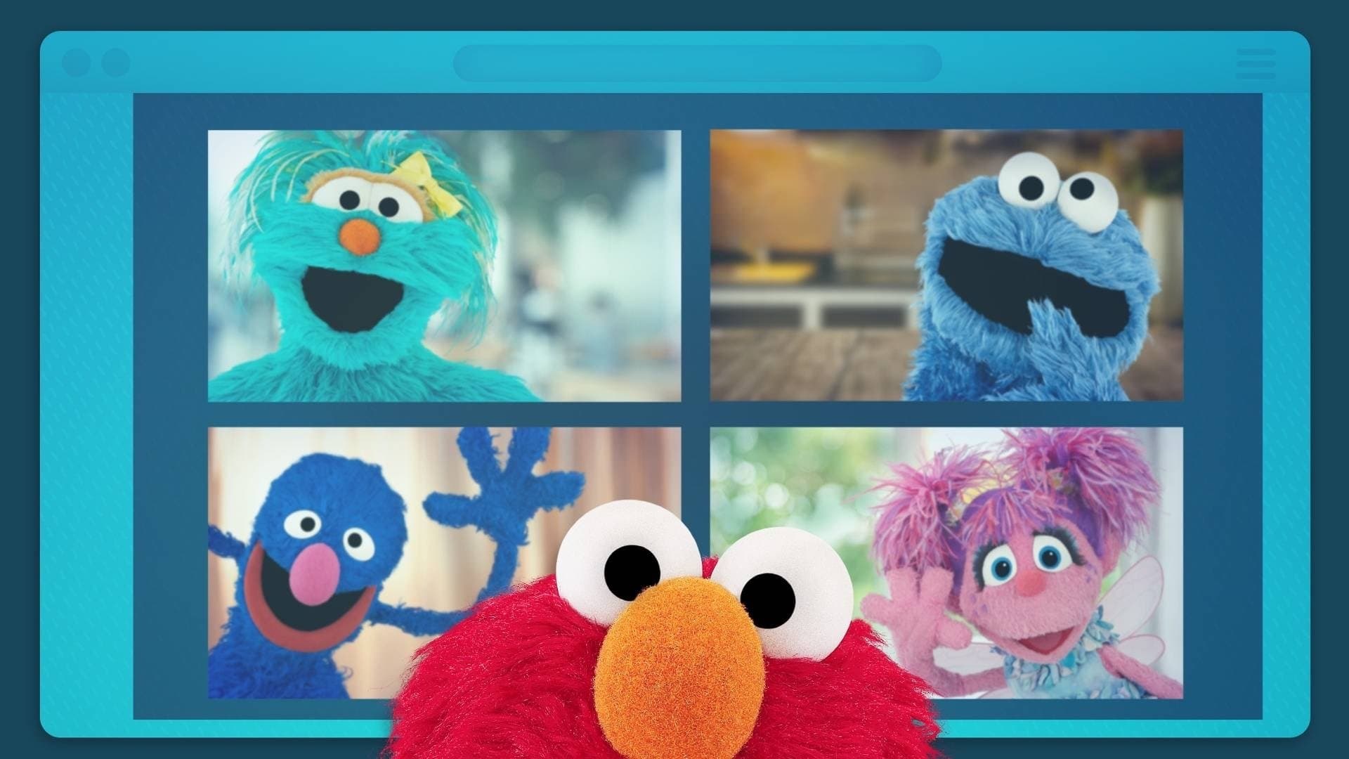 Sesame Street: Elmo's Playdate backdrop