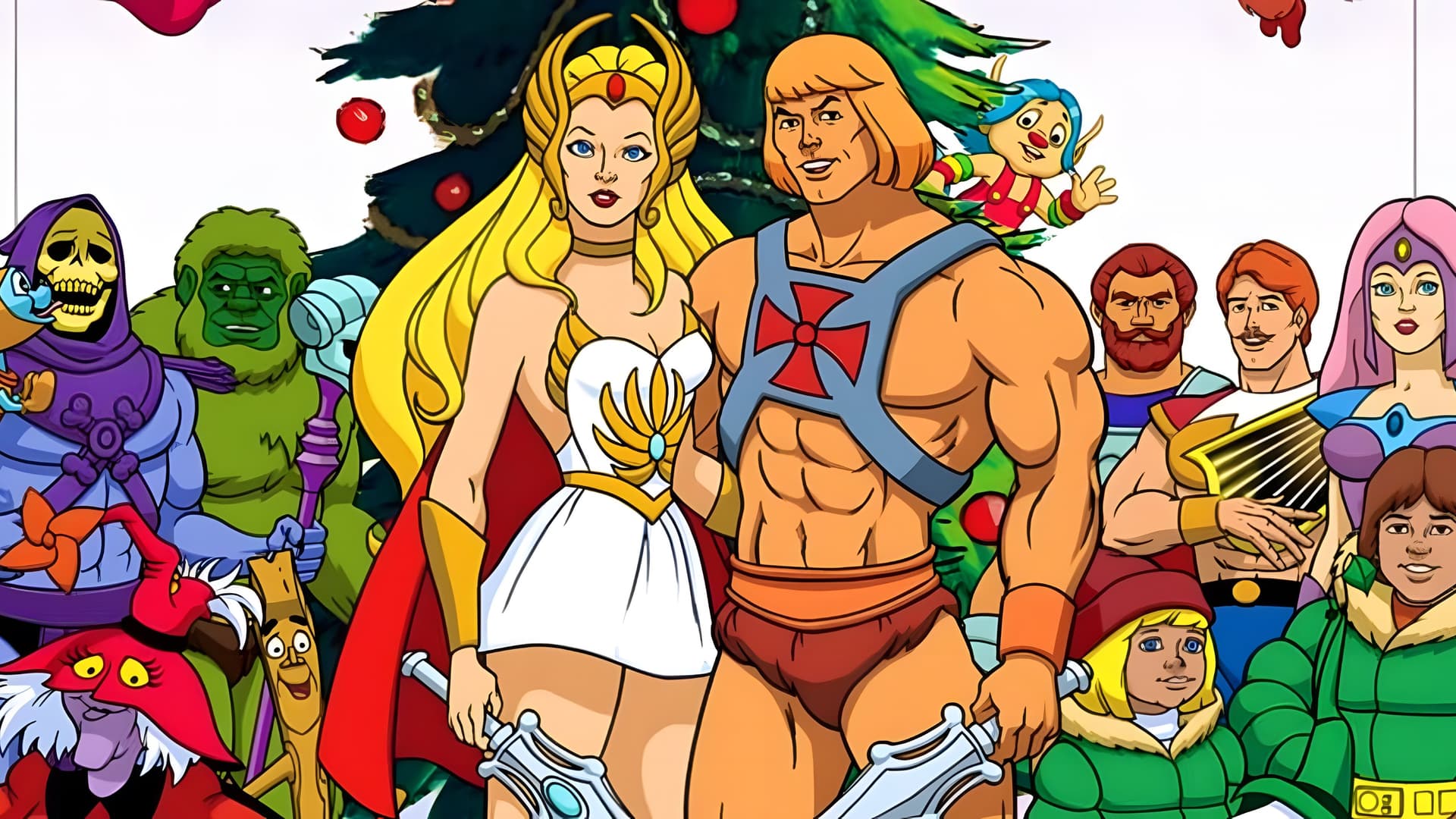 He-Man and She-Ra: A Christmas Special backdrop