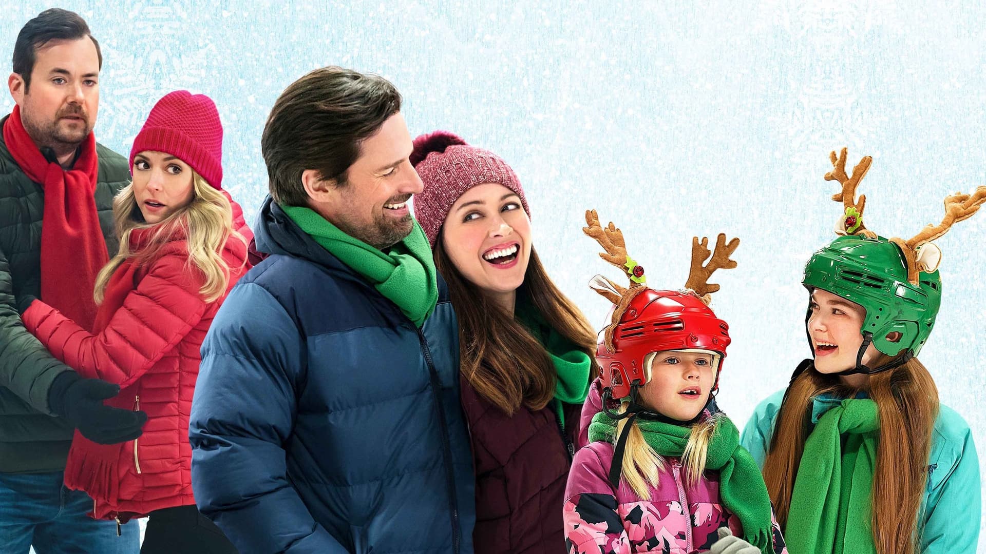 Crashing Through the Snow backdrop