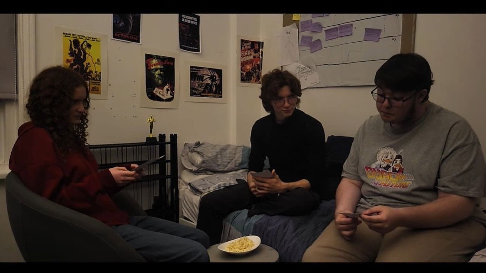 Camera, Lights, Action backdrop