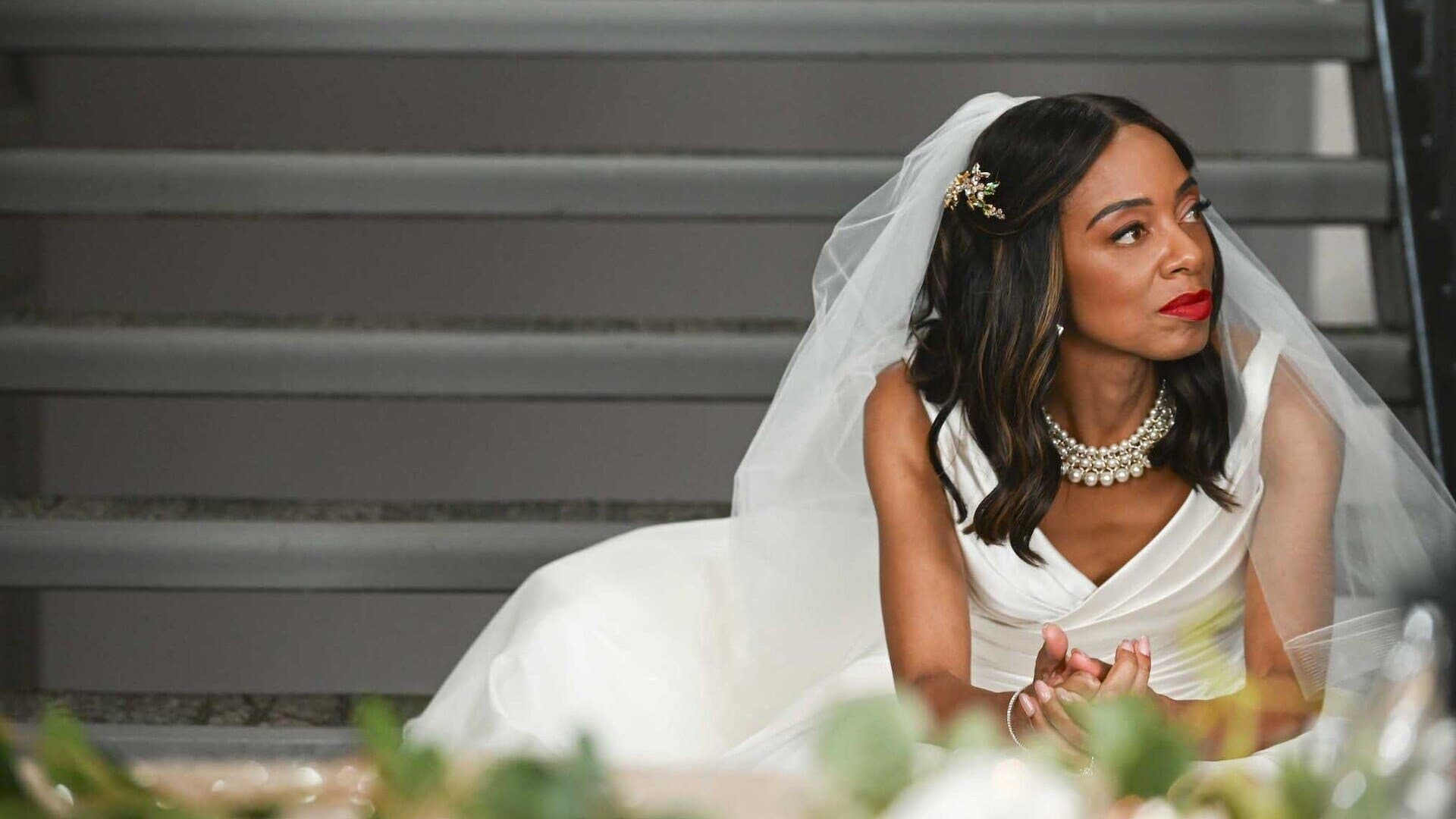 A Runaway Bride for Christmas backdrop