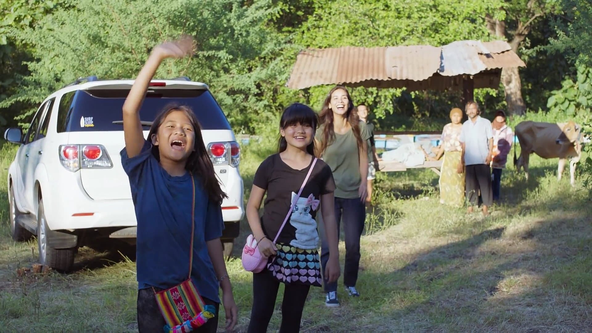 Run to the Beach backdrop